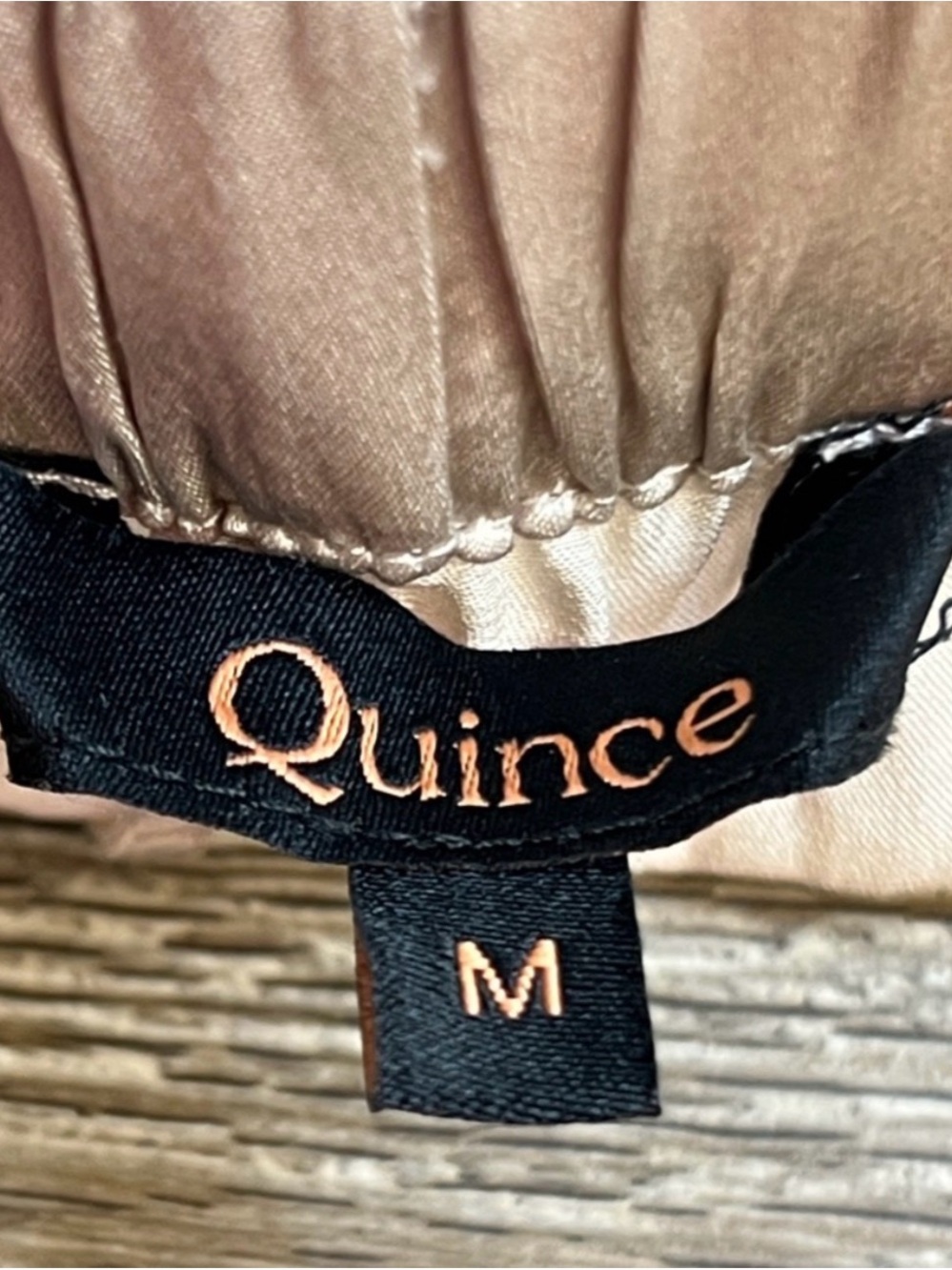 Quince 100% silk drawstring pants - Picture 4 of 5